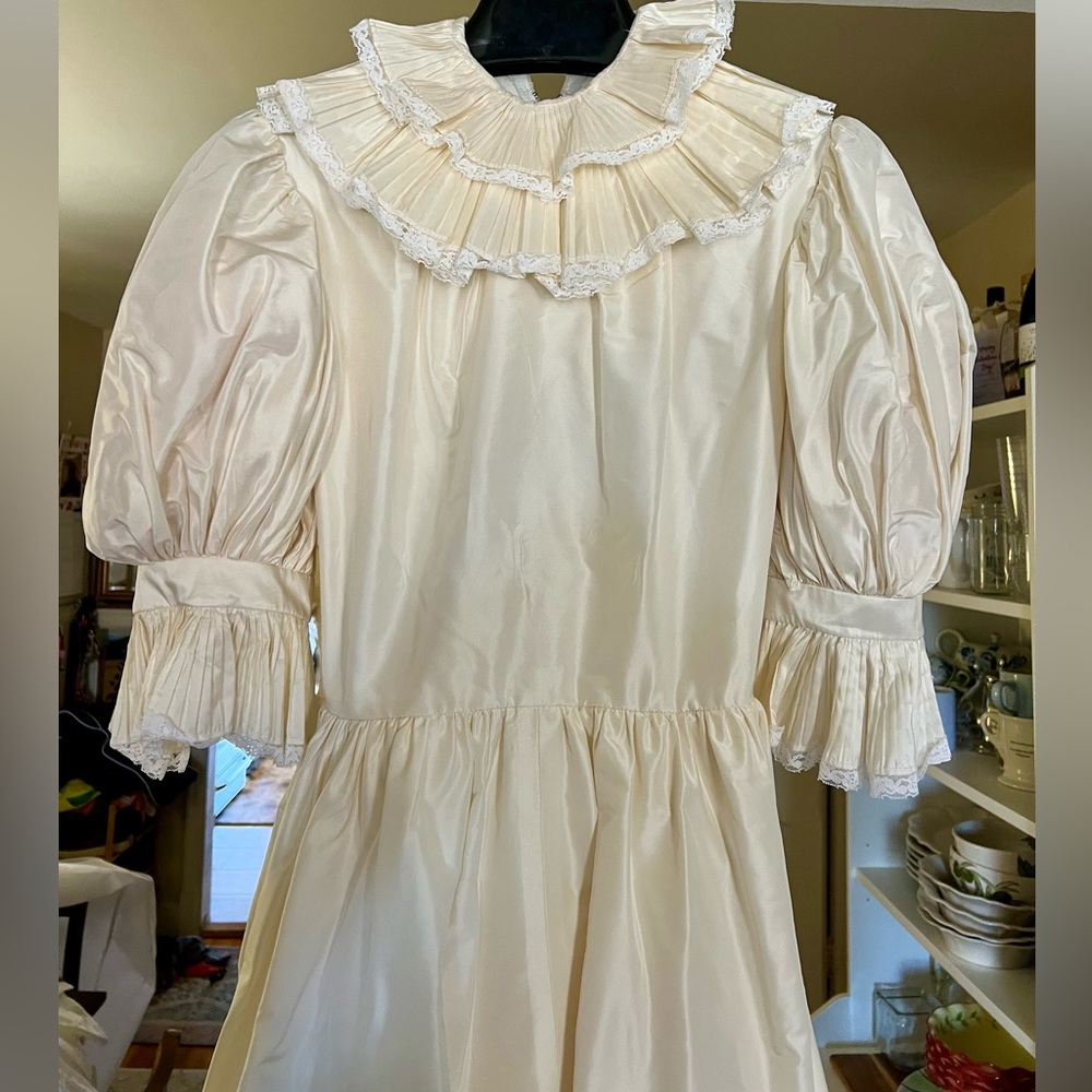 Antique Handmade Wedding Gown